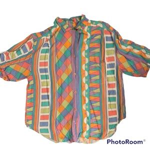 Vintage 1980s Melbourne Elements Button Up Shirt